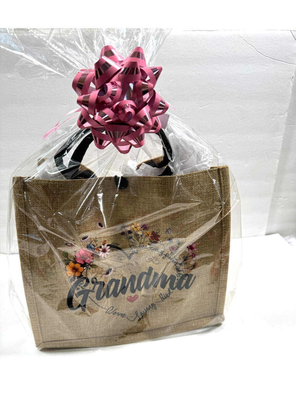Grandma Mother's Day Gift Bag with Spa Essentials.